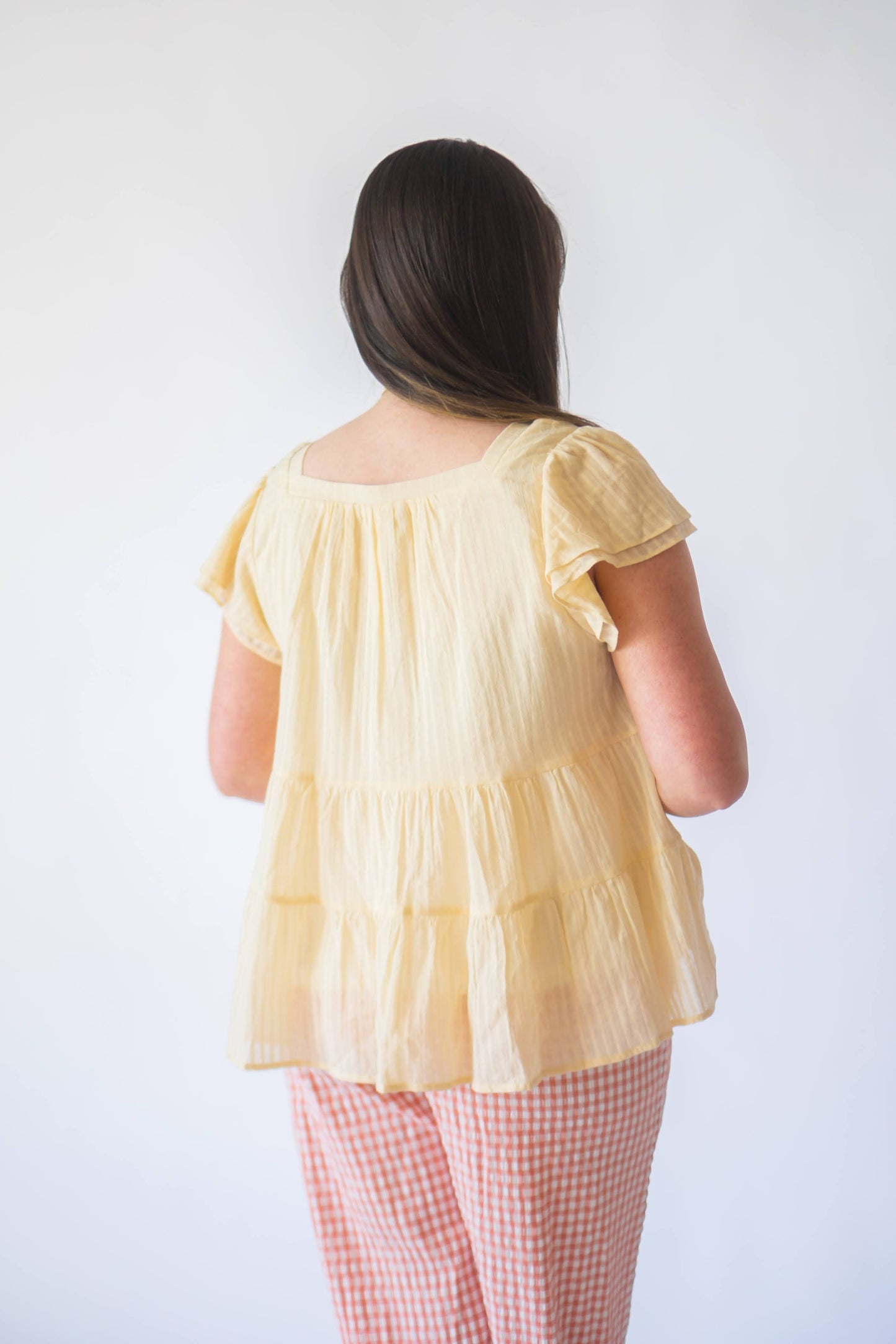 Delilah Square Neck Blouse
