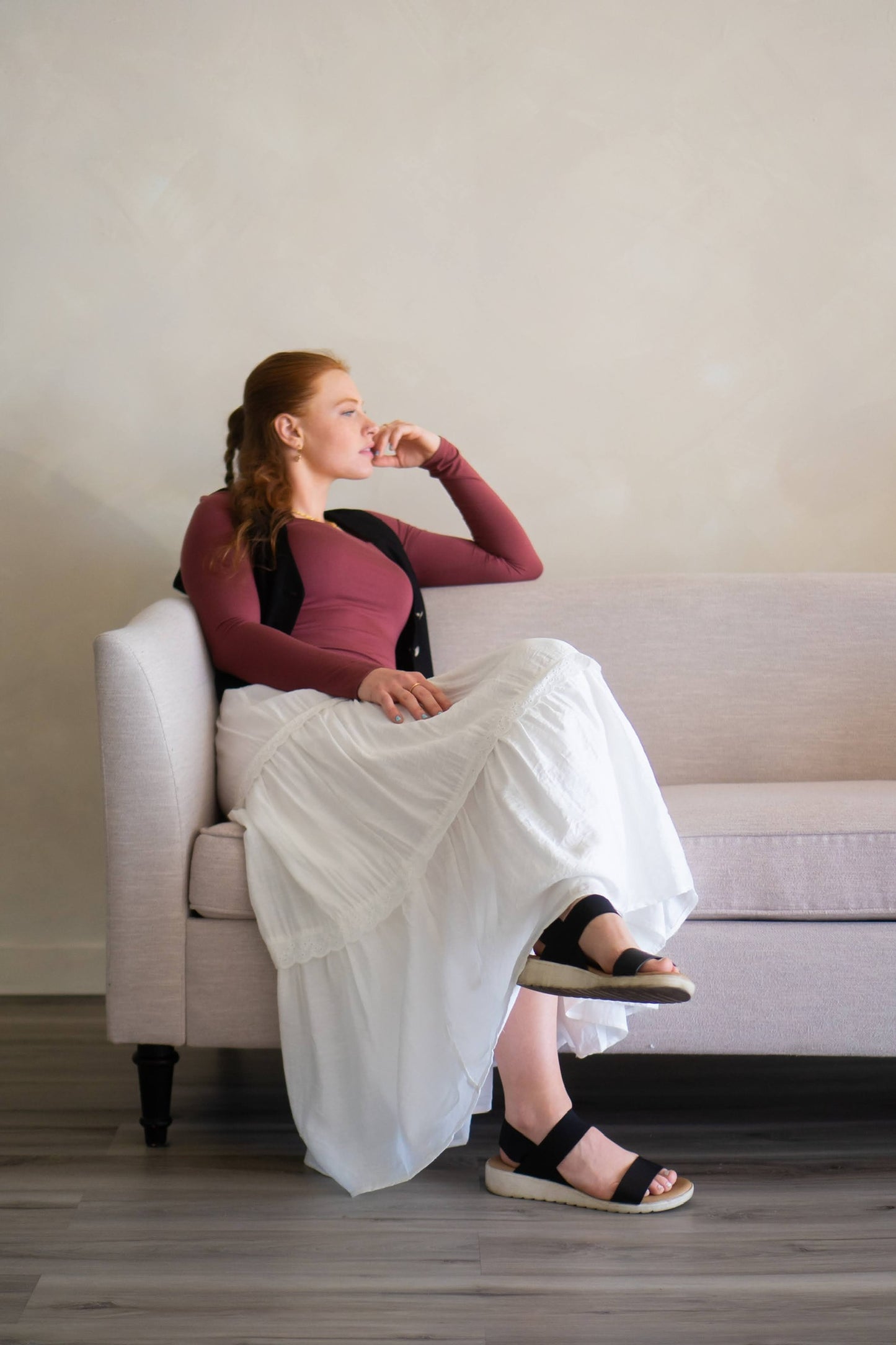 Charlotte Tiered Maxi Skirt