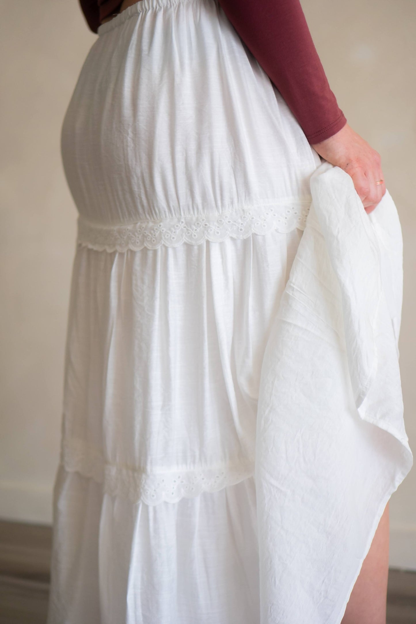 Charlotte Tiered Maxi Skirt
