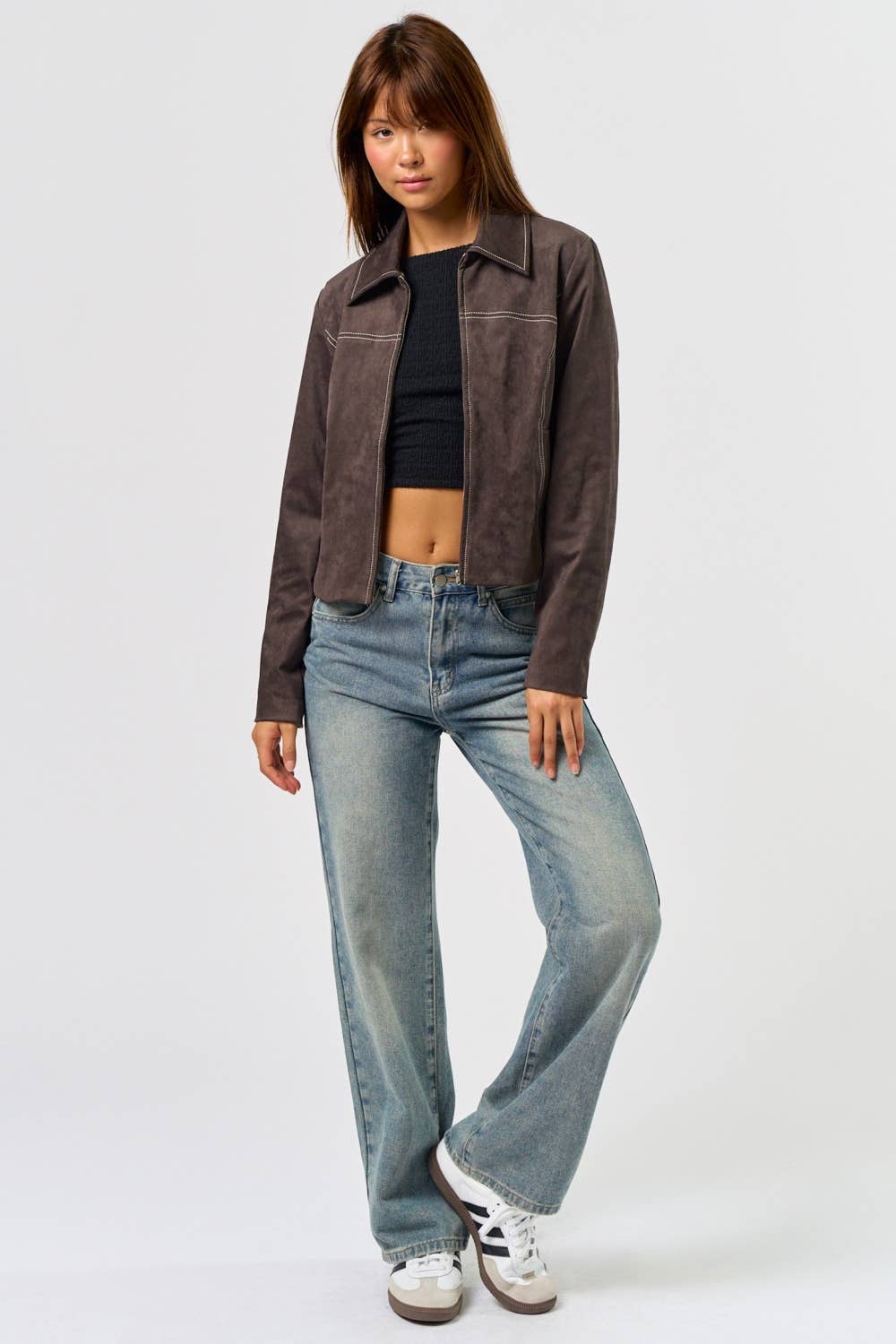 Montana Vegan Suede Jacket