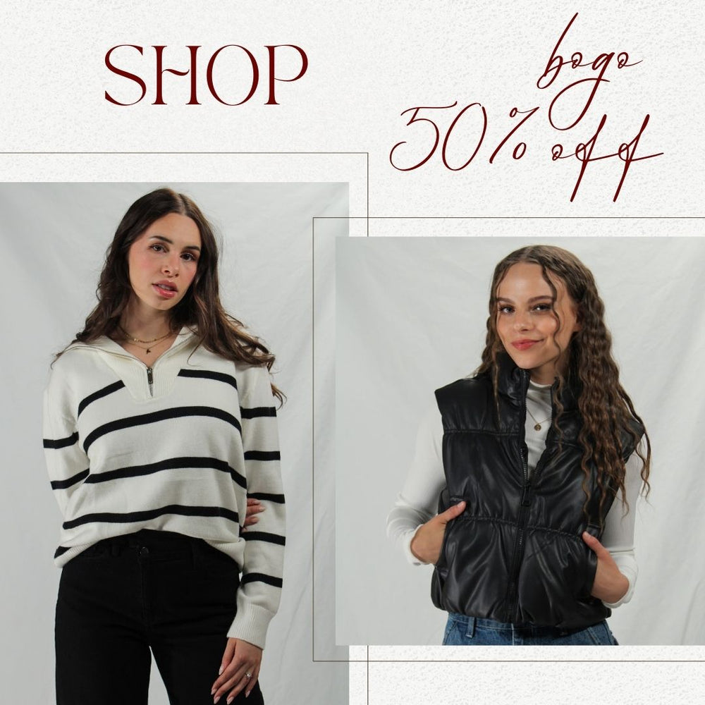 Black Friday + Cyber Monday BOGO 50% Off