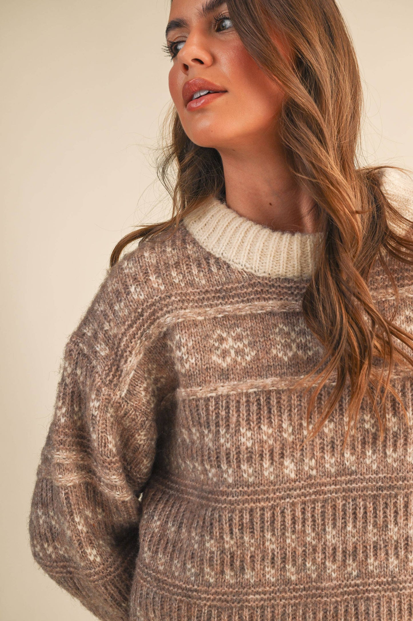 Winnie Nordic Knit Sweater