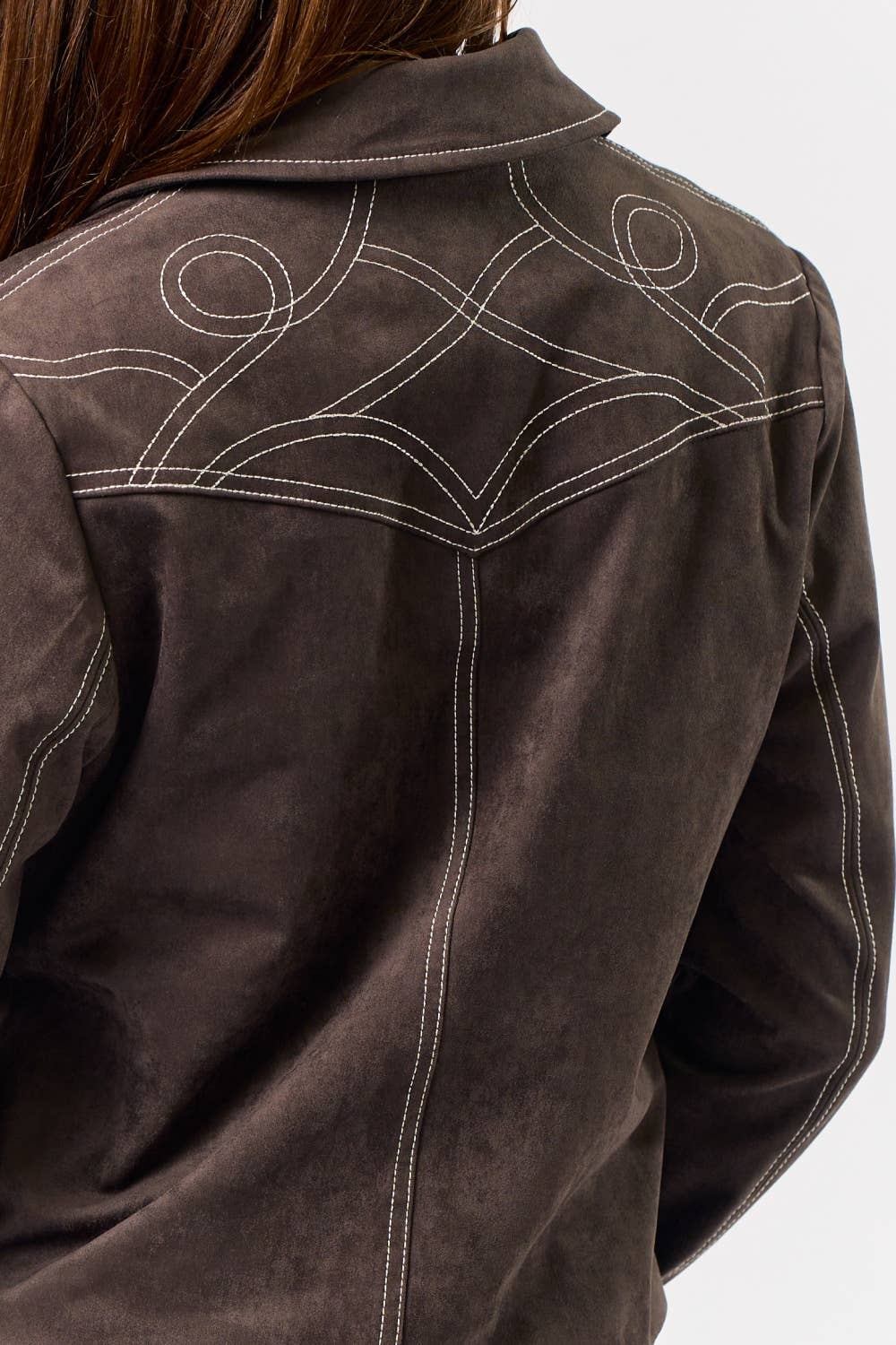 Montana Vegan Suede Jacket