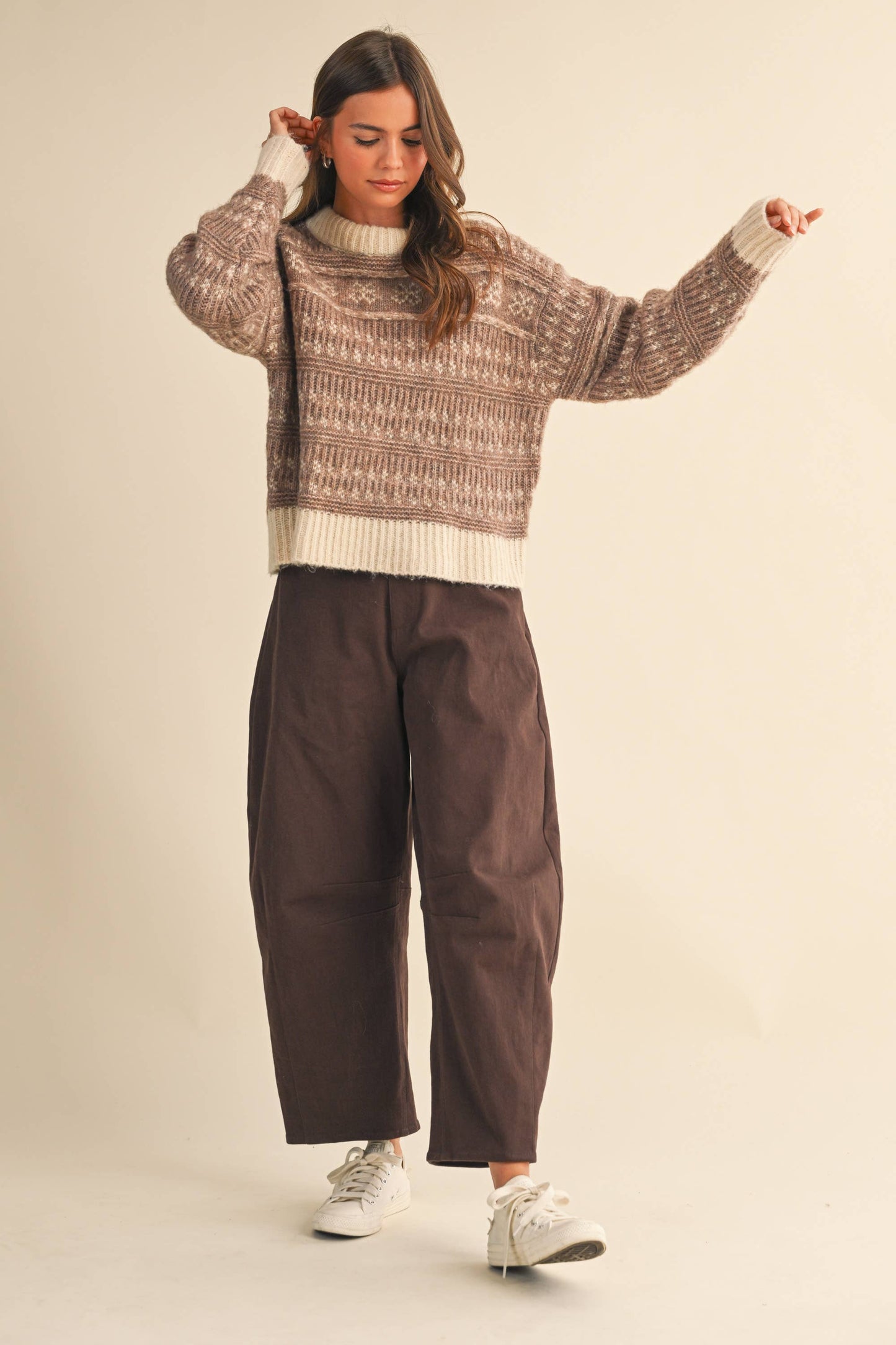 Winnie Nordic Knit Sweater
