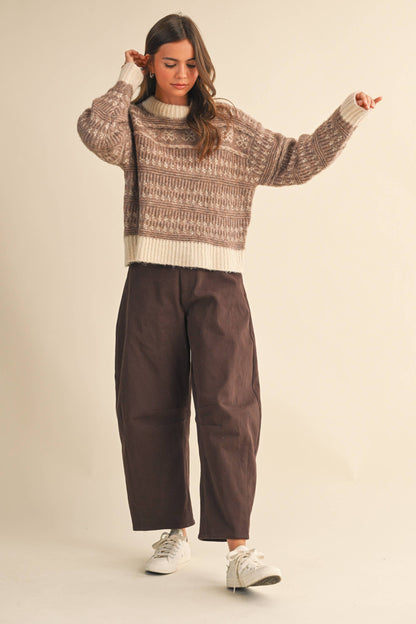 Winnie Nordic Knit Sweater