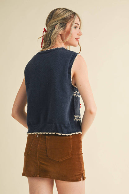 Fern Teddy Bear Sweater Vest