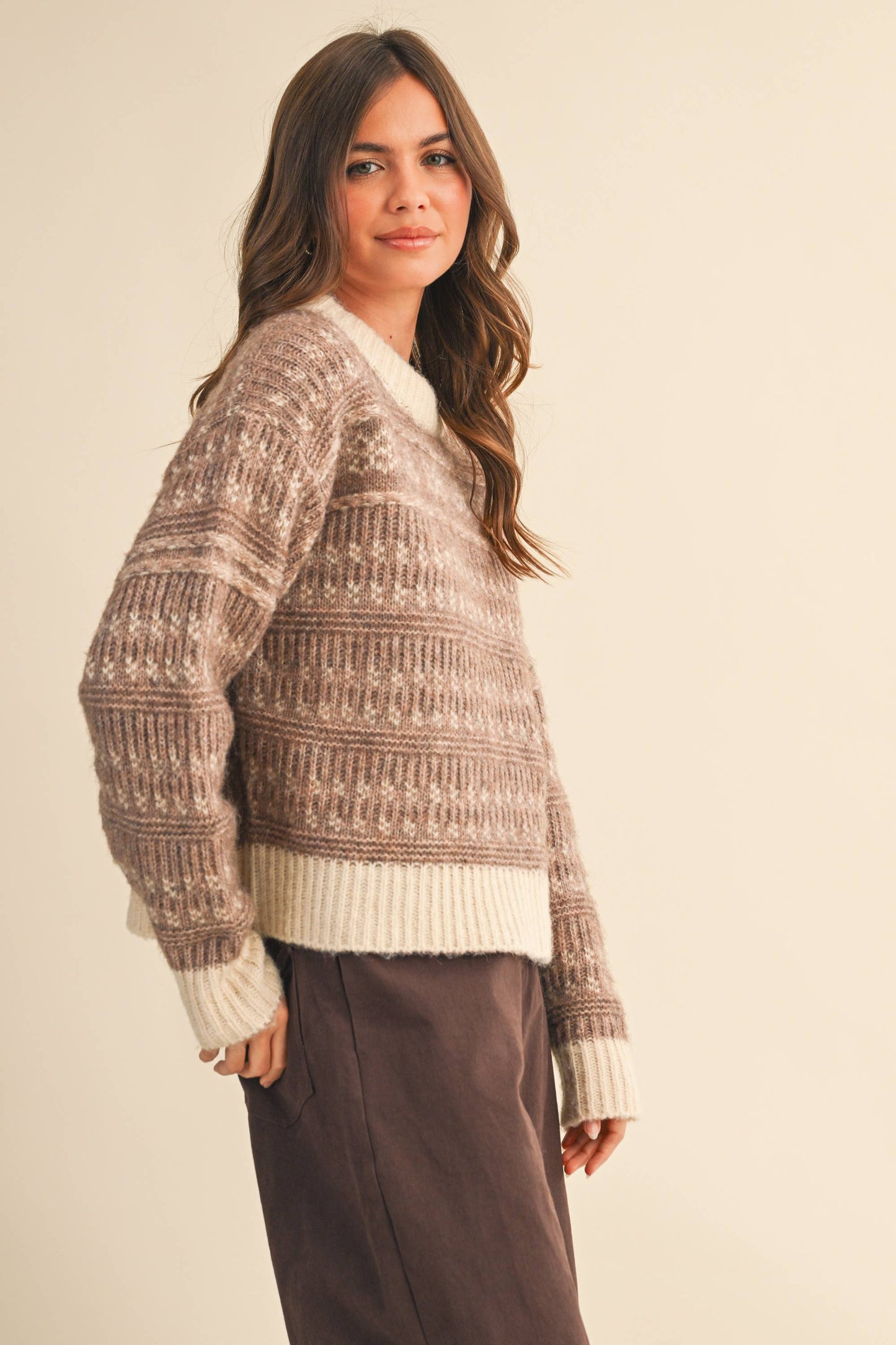 Winnie Nordic Knit Sweater