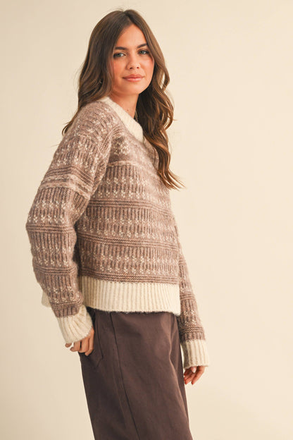 Winnie Nordic Knit Sweater