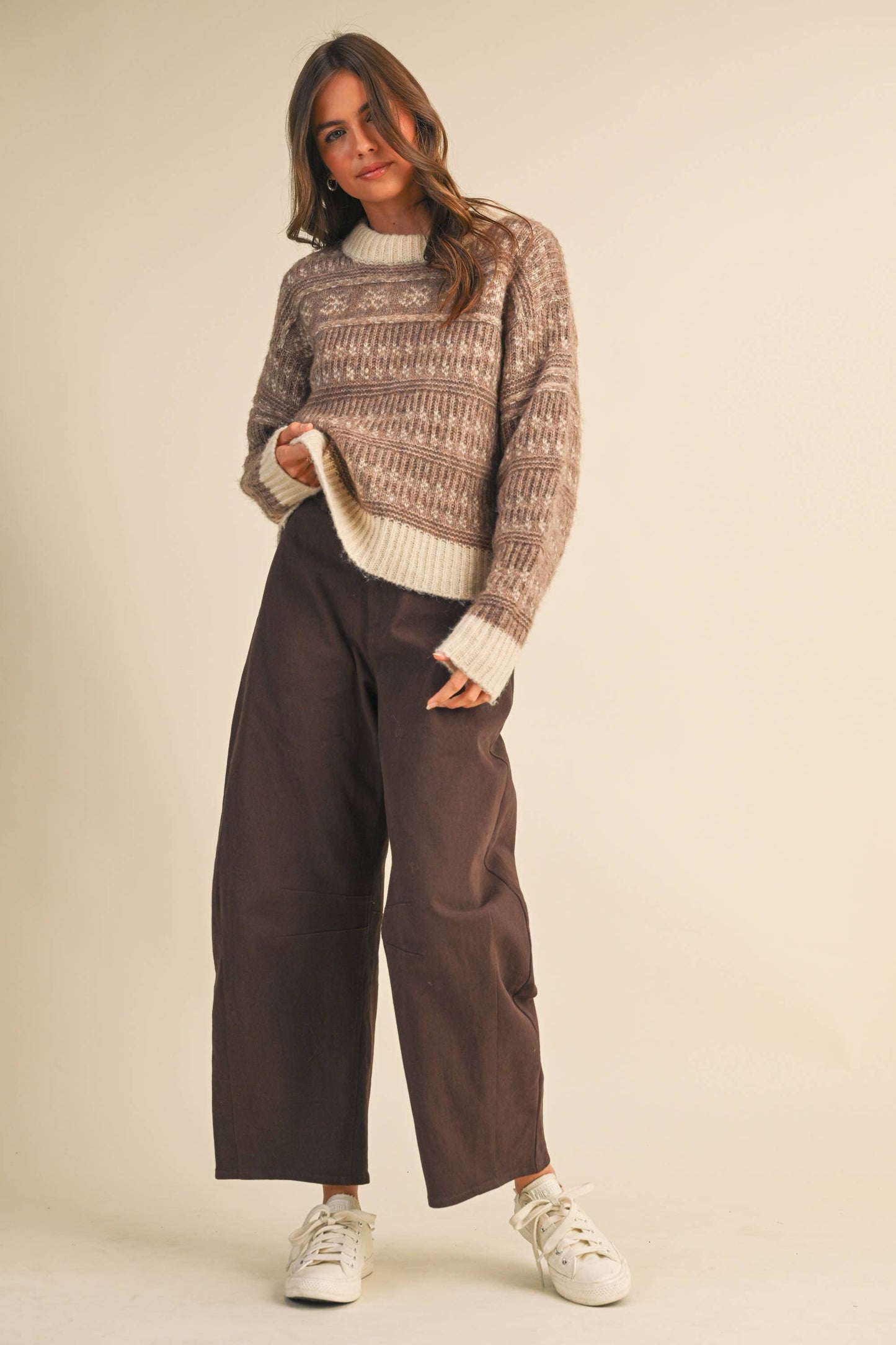 Winnie Nordic Knit Sweater